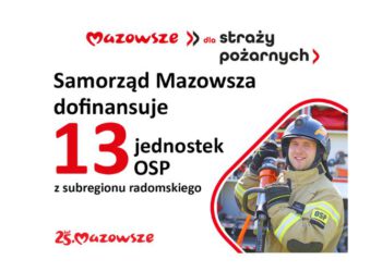 Jednostki OSP w subregionie radomskim ze wsparciem