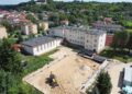 Progres przy iłżeckiej hali sportowej