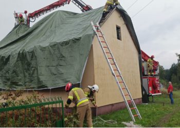 Weekendowa nawałnica nie ominęła gminy Kozienice