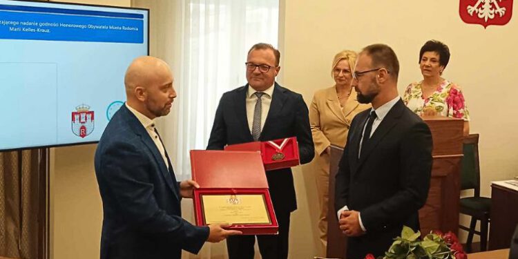Nowa Honorowa Obywatelka Radomia
