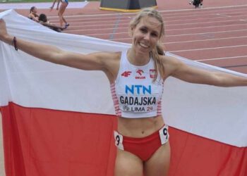 Wiktoria Gadajska z medalem i rekordem