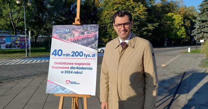 Radom zyska ponad 40 milionów złotych z budżetu państwa