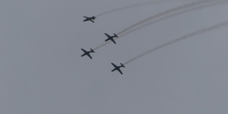 Na Air Show koleją