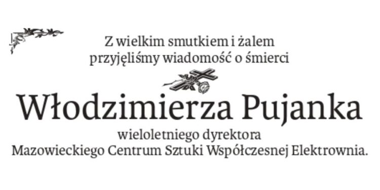 Zmarł Włodzimierz Pujanek