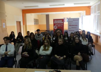 Warsztaty dziennikarskie w XII Liceum Ogólnokształcącym im. Witolda Gombrowicza