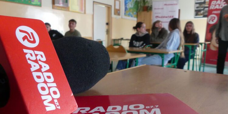 Wizyta dziennikarzy w Publicznej Szkole Podstawowej nr 7 w Radomiu