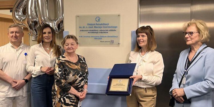 Jubileusz oddziału rehabilitacyjnego: Centrum Rehabilitacji i pamięć o Doktorze Czarneckim