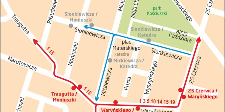 Zmiany i utrudnienia w ruchu drogowym