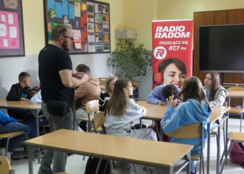 Zajęcia dziennikarskie w Publicznej Szkole Podstawowej nr 4