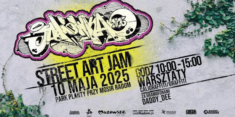 Street Art opanuje Park Planty. JAMÓWKA już 10 maja w Radomiu