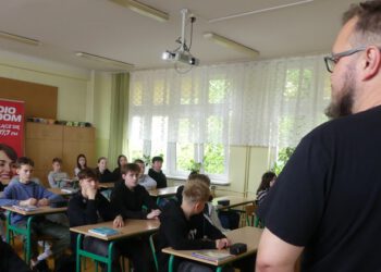 Warsztaty dziennikarskie w PSP nr 34 w Radomiu