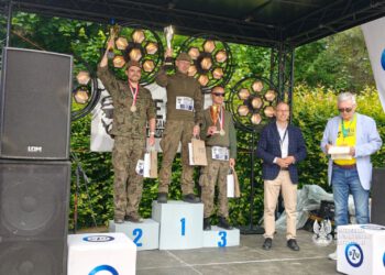 Terytorialsi z Radomia na podium Biegu Marszałka