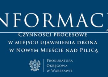 Odnaleziono drona w województwie mazowieckim. Sprawę bada prokuratura