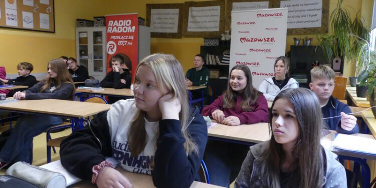 Uczniowie PSP nr 25 w Radomiu wzięli udział w Mazowieckiej Szkółce Dziennikarskiej