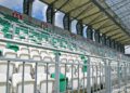 Trybuny stadionu przy Struga gotowe do odbioru