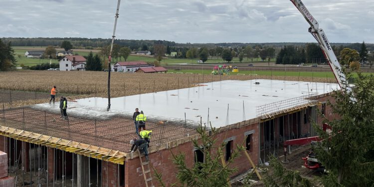 Budowa żłobka i przedszkola w Zakrzewie