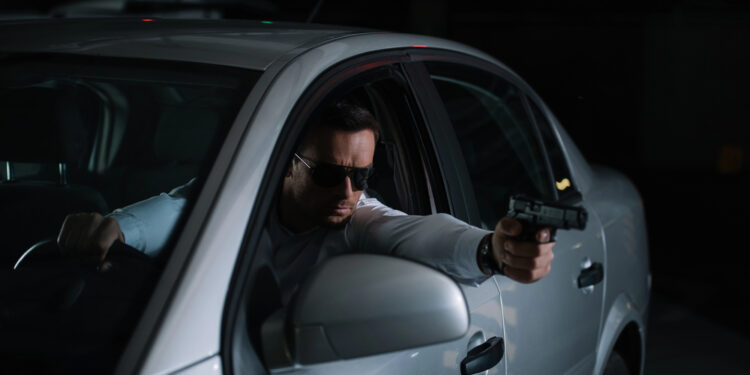 Na ulicy Kieleckiej w Radomiu padły strzały w kierunku jadącego samochodu