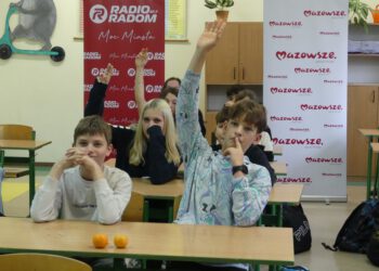 Uczniowie PSP nr 6 w Radomiu na warsztatach Mazowieckiej Szkółki Dziennikarskiej