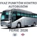 Policyjne kontrole autobusów przed feriami zimowymi