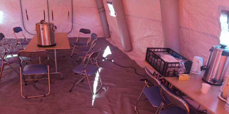 Specjalne namioty w Radomiu