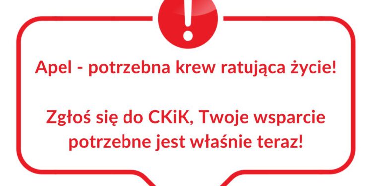 Brakuje krwi w Radomiu. Centrum prosi o wsparcie dawców