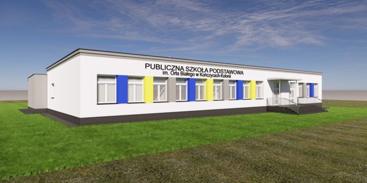Szkoła w Kończycach Kolonii przejdzie gruntowną modernizację