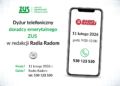 Dyżur telefoniczny ZUS w Radiu Radom