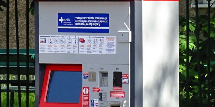 Nowe biletomaty pojawią się w Radomiu