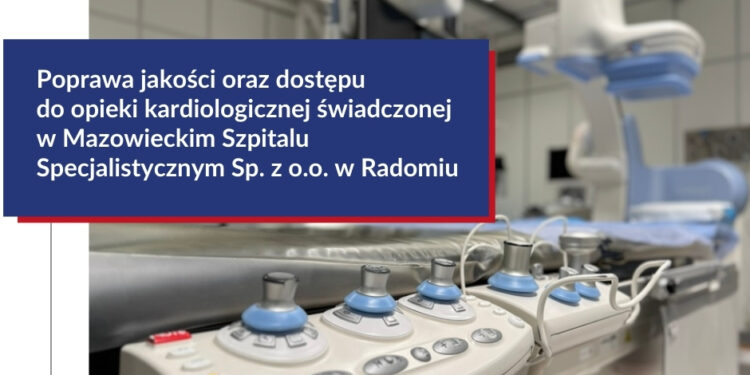 Blisko 25 milionów złotych na rozwój kardiologii w szpitalu na Józefowie