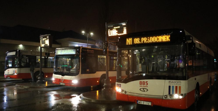 Nocne kursy w ten weekend ze zmianami