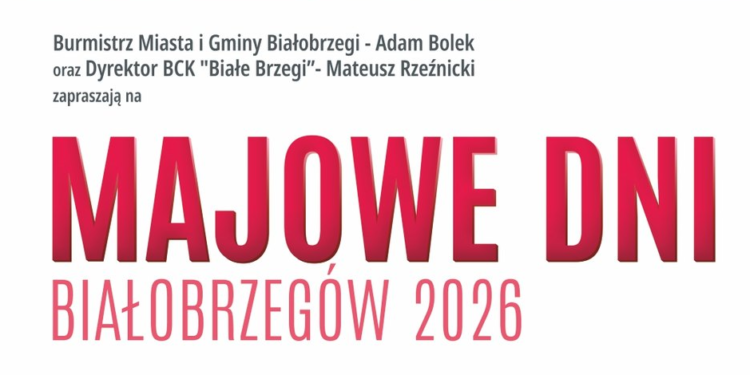 Maj pełen wydarzeń w Białobrzegach
