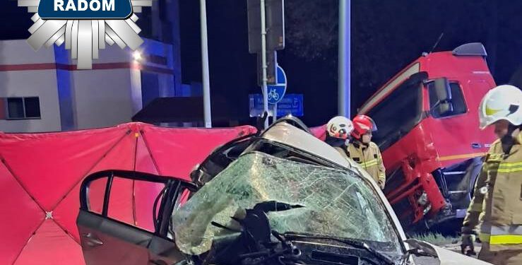 Wypadek w gminie Skaryszew