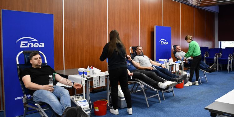 Kwietniowa zbiórka krwi w Elektrowni Kozienice za nami