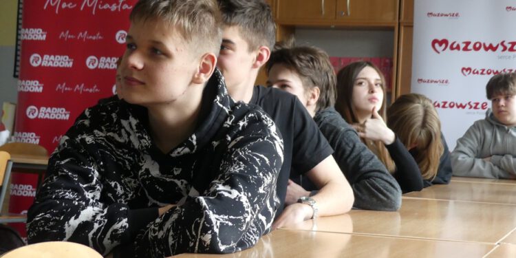 Warsztaty dziennikarskie w PSP nr 4 w Radomiu