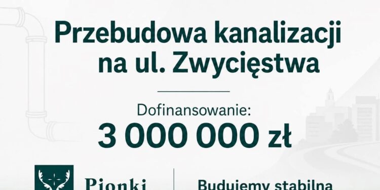 Pionki inwestują w infrastrukturę. Miasto pozyskało 3 mln zł