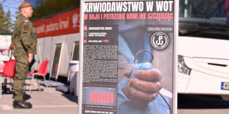 Oddaj krew, spotkaj się z weteranem. W niedzielę w Radomiu zbiórka krwi z Terytorialsami