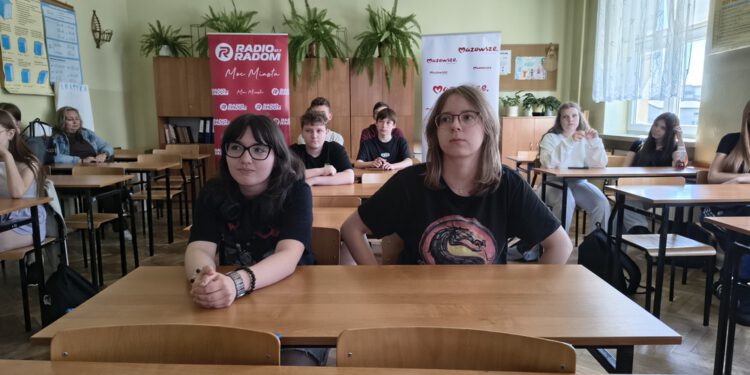 Warsztaty dziennikarskie Radia Radom w kolejnej szkole