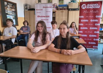 Dziennikarze Radia Radom z misją w PSP nr 1 w Radomiu