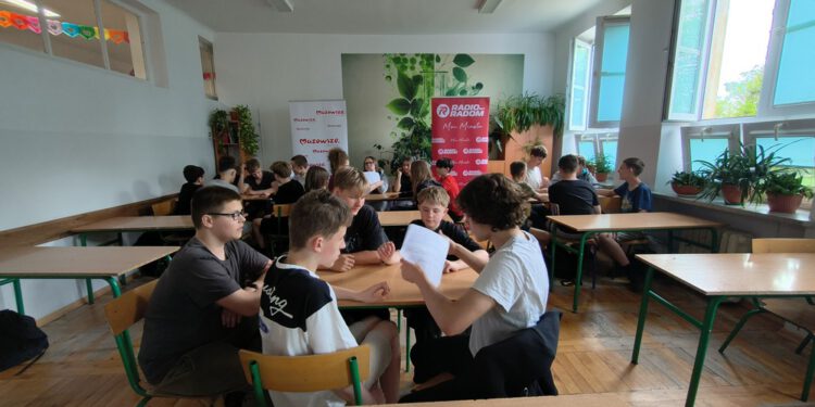 Warsztaty dziennikarskie w PSP nr 23 w Radomiu