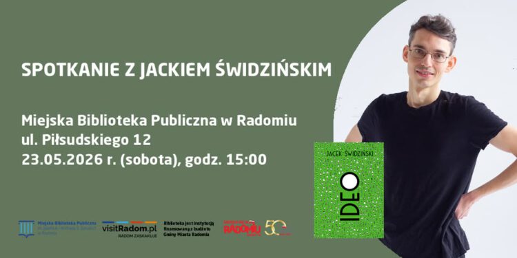 Jacek Świdziński w Bibliotece