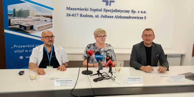 Mazowiecki Szpital Specjalistyczny w Radomiu uruchomił całodobowy dyżur udarowy