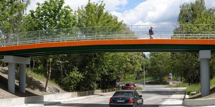 Nowa kładka na ul. Sandomierskiej
