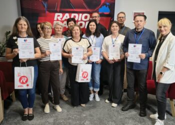 Bibliotekarze na szkoleniu w Radiu Radom