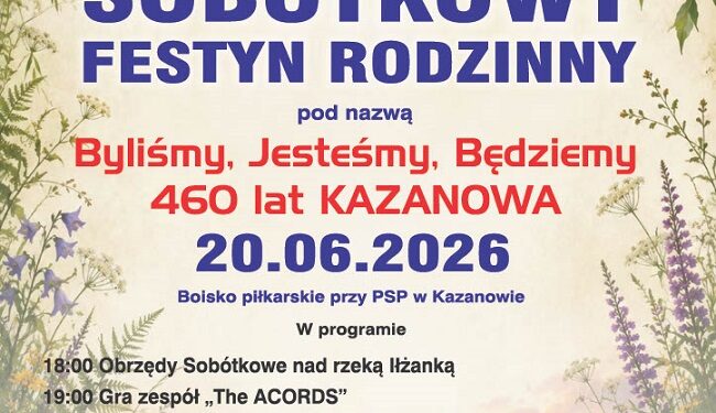 Sobótkowy Festyn Rodzinny w Kazanowie