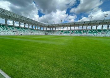 Nowa murawa na stadionie przy Struga gotowa