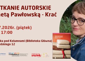 Spotkanie autorskie z radomską dziennikarką w Bibliotece pod Kolumnami