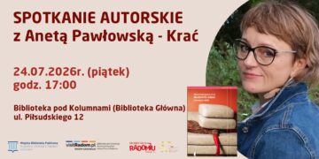 Spotkanie autorskie z radomską dziennikarką w Bibliotece pod Kolumnami