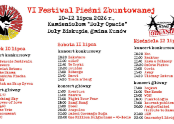 Przed nami VI Festiwal Pieśni Zbuntowanej