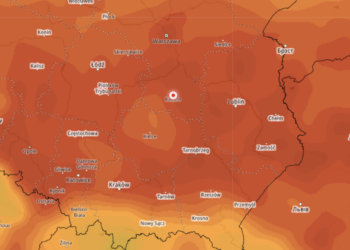 Radom wyrównał sierpniowy rekord temperatury w Polsce!