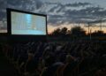 Kino pod gołym niebem w Jastrzębi